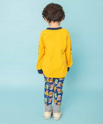 BREEZE DAISUKI総柄パンツ 9分丈