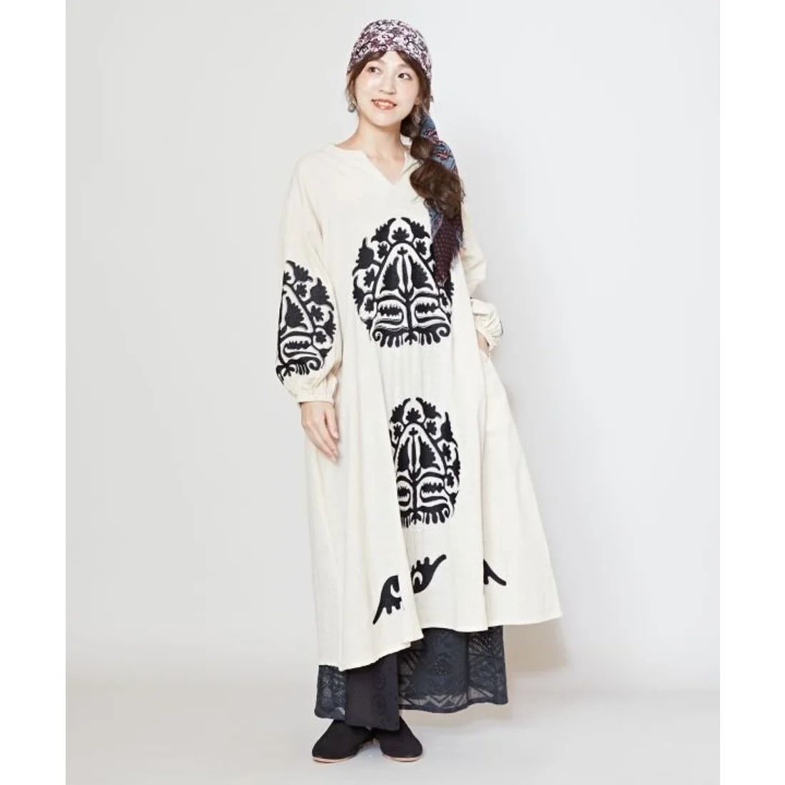 Amina/ids5103/ハルモナop/lt beige CAYHANE チャイハネ