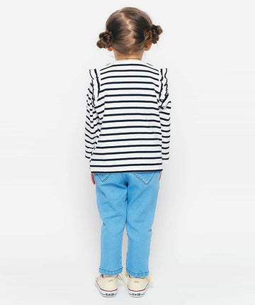 apres les cours 肩フリルTシャツ/7days Style