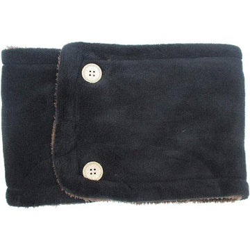 シープスキン/ブラック/ベージュ