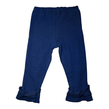 azm-25lpt/無地レギンス　ネイビー