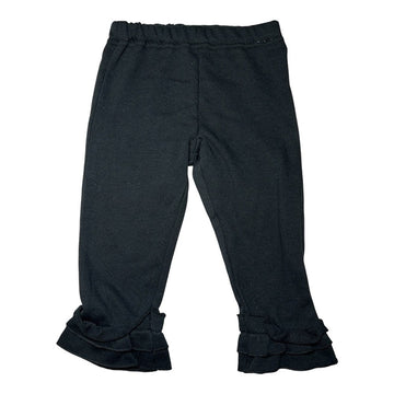 azm-25lpt/無地レギンス　ブラック