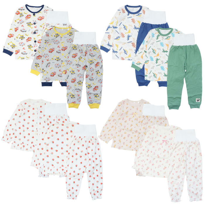 Smooth pajamas with belly warmer