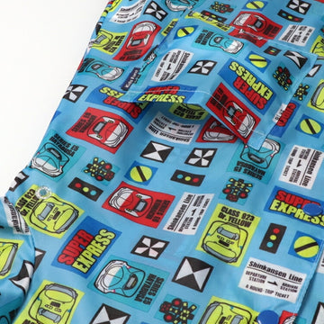 ＪＲ新幹線柄レインコート