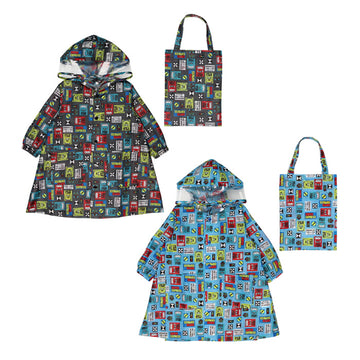 ＪＲ新幹線柄レインコート