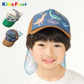 Kids Foret 恐竜メッシュキャップ 日除けポケット付き