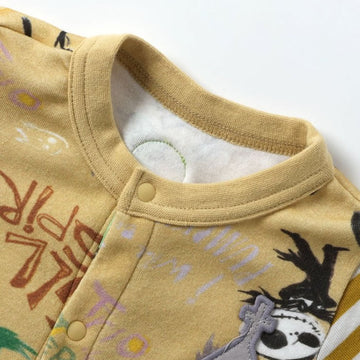 【ディズニー ナイトメアー・ビフォア・クリスマス】総柄カバーオール・スタイセット