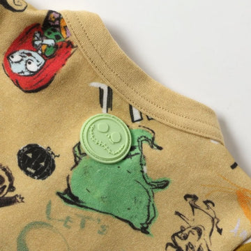 【ディズニー ナイトメアー・ビフォア・クリスマス】総柄カバーオール・スタイセット