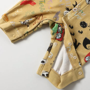 【ディズニー ナイトメアー・ビフォア・クリスマス】総柄カバーオール・スタイセット