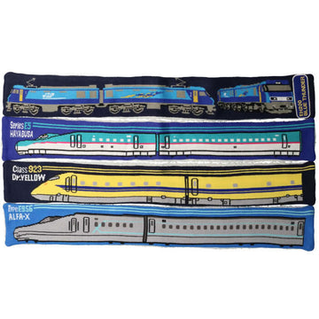 moujonjon ＪＲ新幹線・貨物電車柄マフラー