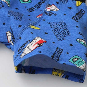 JR Shinkansen Train Print Boxer Shorts