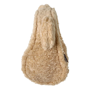 Kids Foret イヤーマフ フェイクファー もこもこボア リボン付き ふわふわハート アニマル