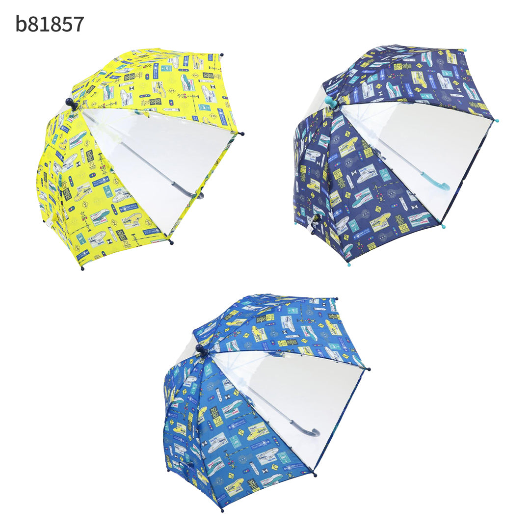 Kids Foret JR新幹線電車柄傘