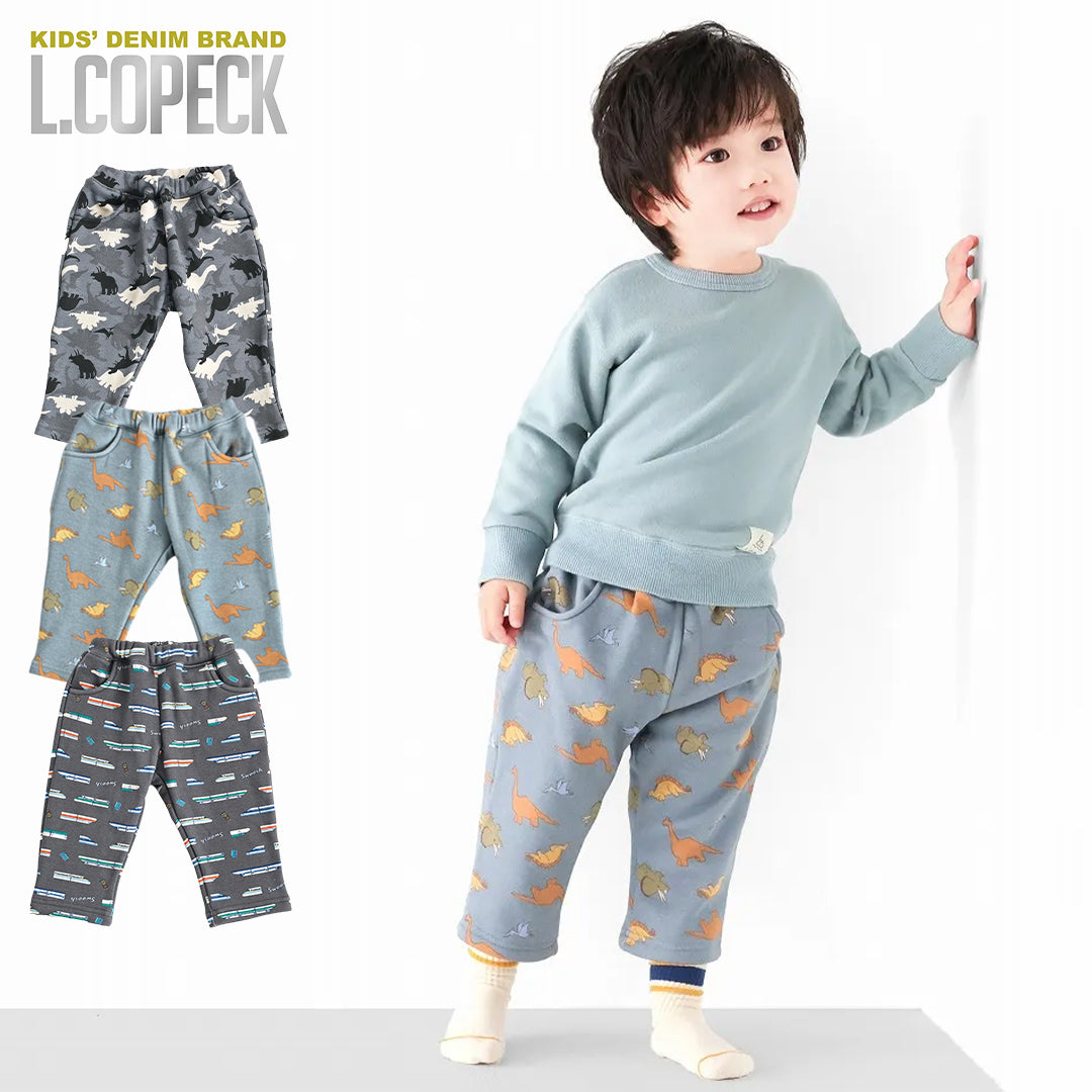 エルコペック 柄プリントシャギーパンツ