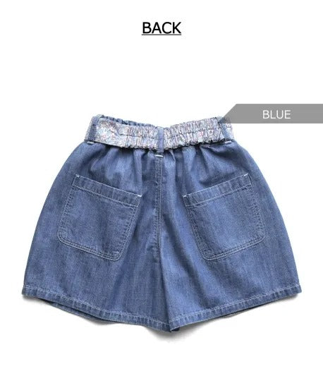 エルコペック ライトデニムショートパンツ