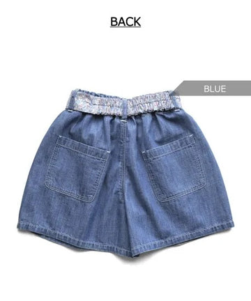 エルコペック ライトデニムショートパンツ