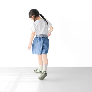 エルコペック ライトデニムショートパンツ