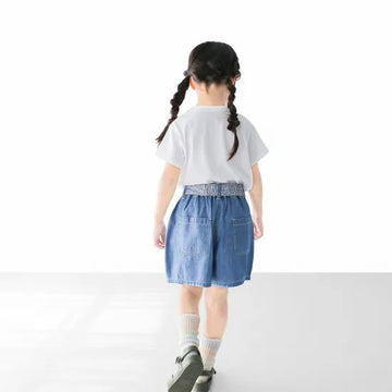 エルコペック ライトデニムショートパンツ