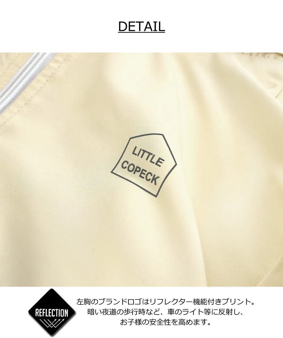 L.copeck バックフリルウインドブレーカー