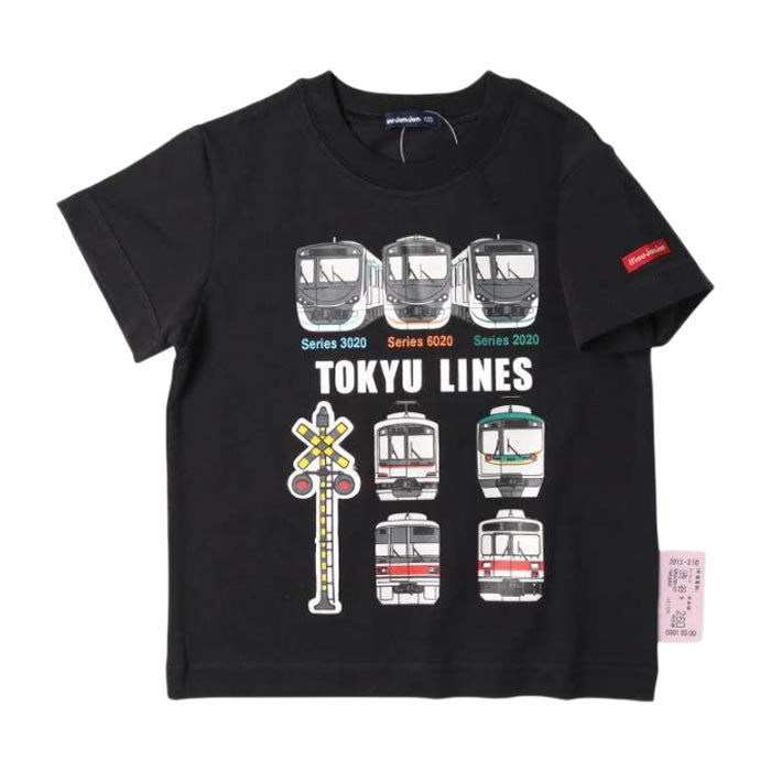 東急電鉄電車大集合半袖Tシャツ