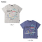 moujonjon JR新幹線電車路線図半袖Tシャツ