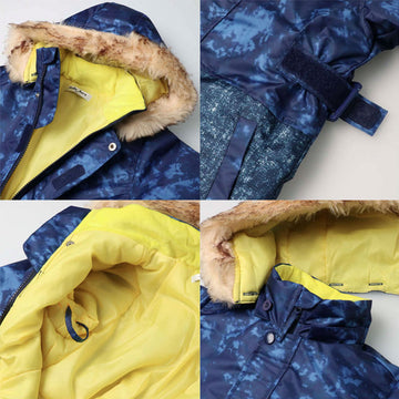 JollyJury 無地切り替えスノーコンビ