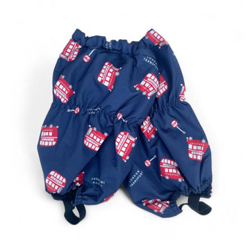 バス柄ネイビー