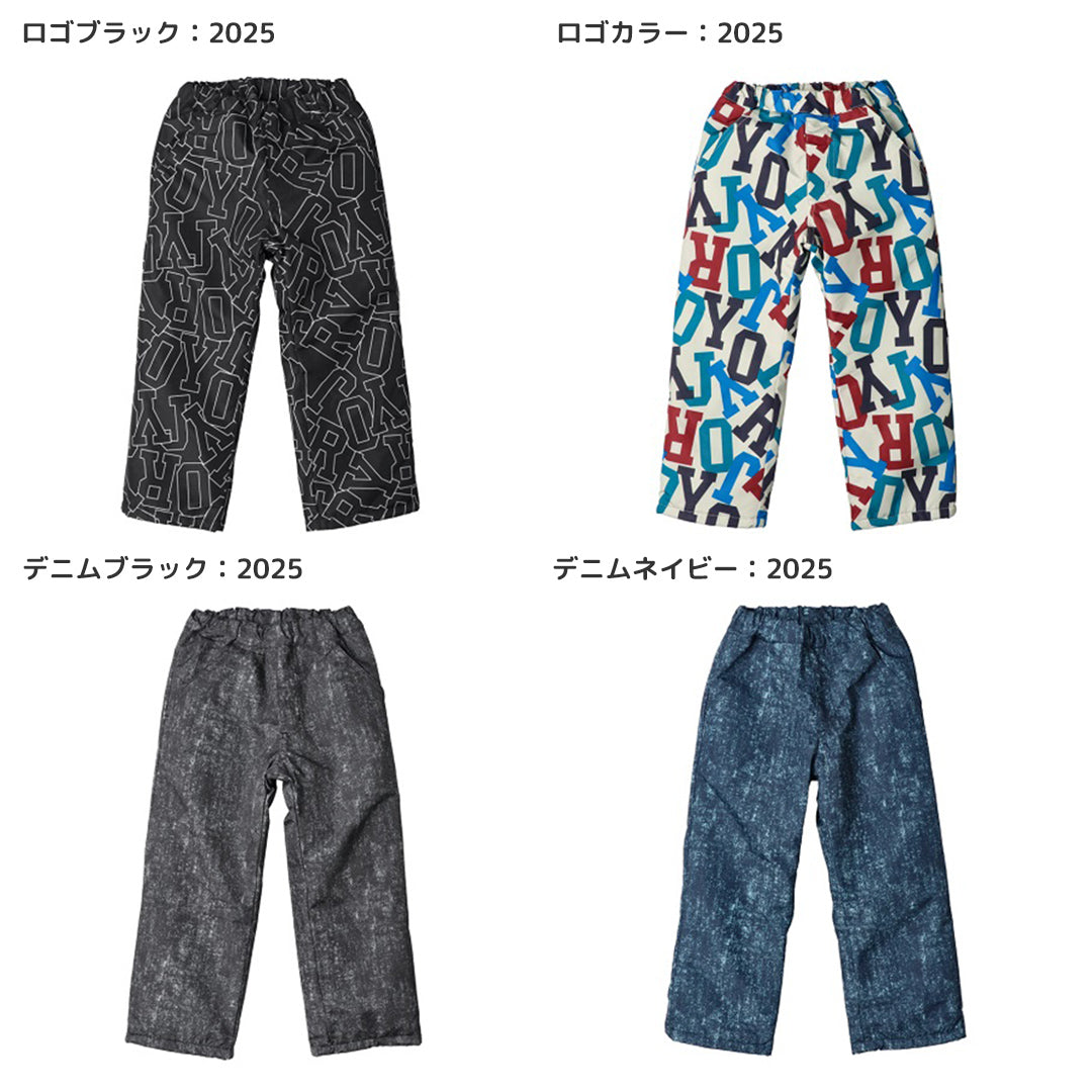 JollyJury 総柄トリコットスノーパンツ