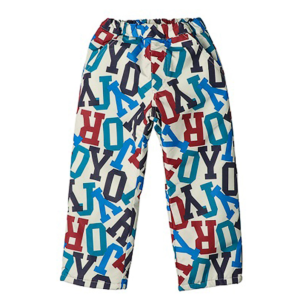 JollyJury 総柄トリコットスノーパンツ