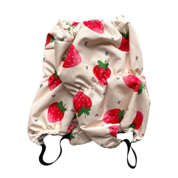 イチゴ柄アイボリー