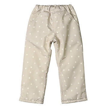 ドット柄ベージュ