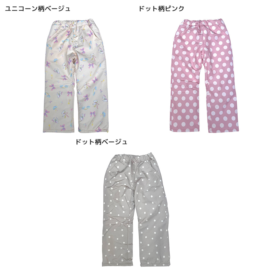 JollyJury キッズ柄込みスノーパンツ