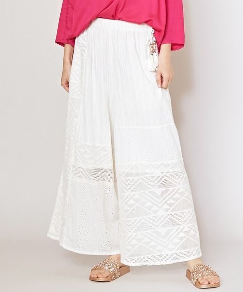 Amina/ids5127/レリーアパンツ/khaki チャイハネ CAYHANE
