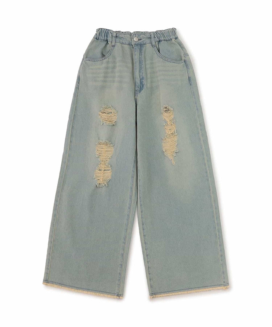 ALGY ダメージデニムパンツ