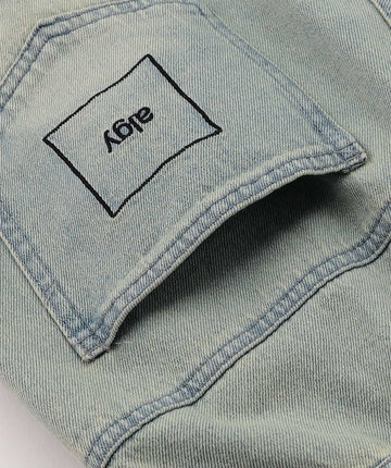 ALGY ダメージデニムパンツ