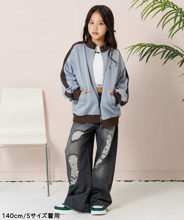 ALGY ダメージデニムパンツ