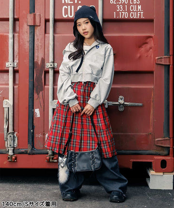 ALGY ダメージデニムパンツ