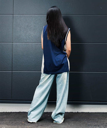 ALGY ダメージデニムパンツ