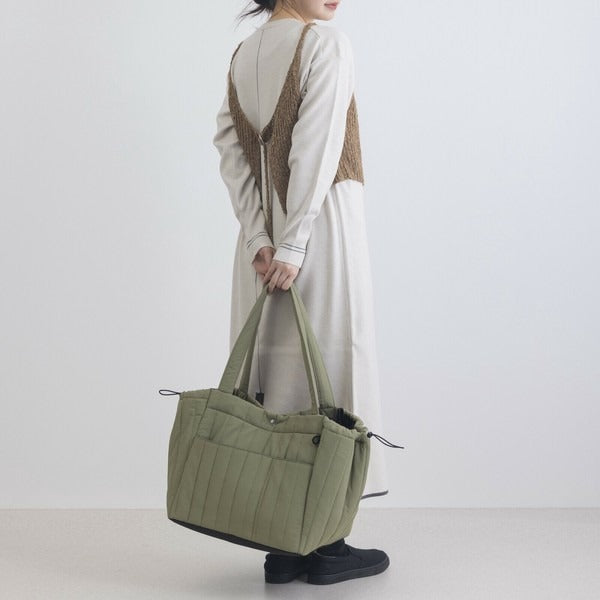 キルティングマザーズバッグ