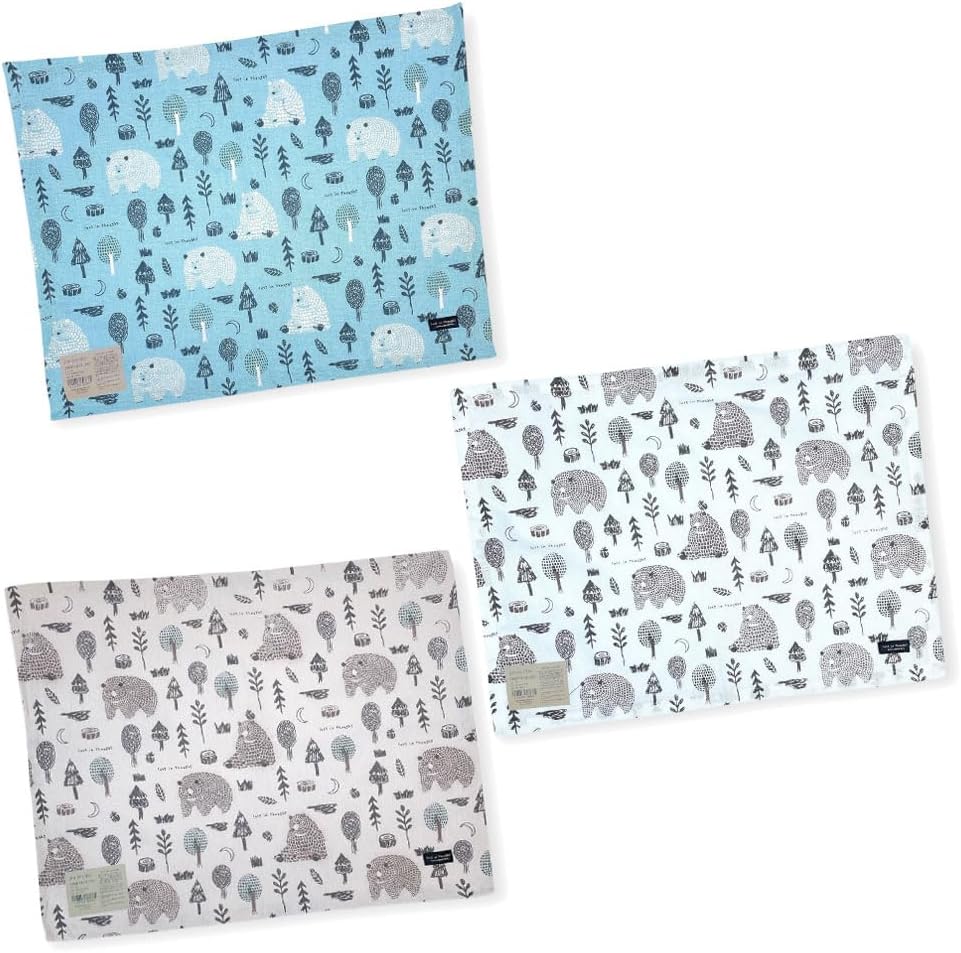 natural　bear ランチマット ランチクロス ランチョンマット