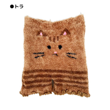 ネコちゃん柄 暖か腹巻♪レディースフリー[送料無料]