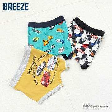 F.O.KIDS TOMICA×BREEZE 3柄ボクサーパンツ