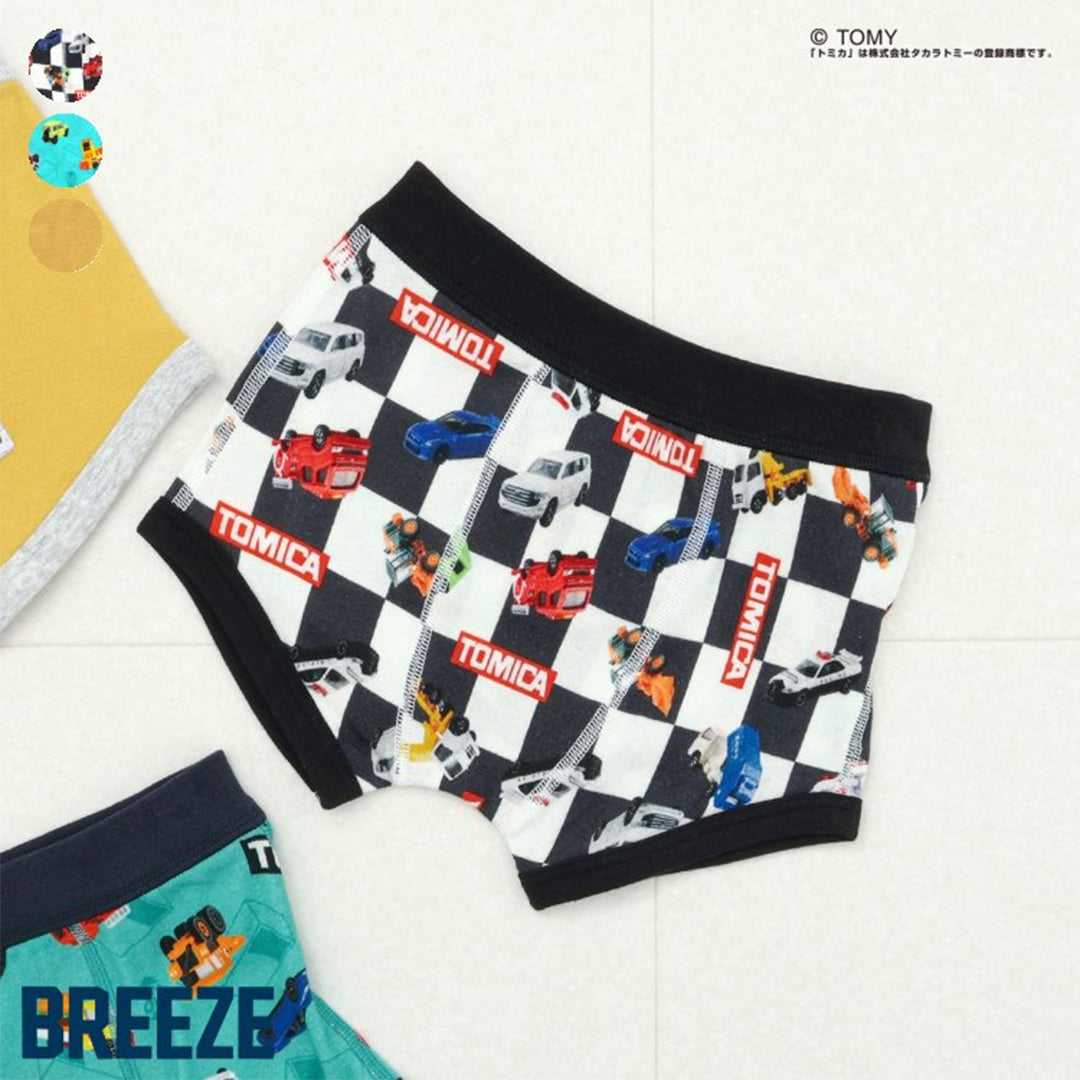 F.O.KIDS TOMICA×BREEZE 3柄ボクサーパンツ