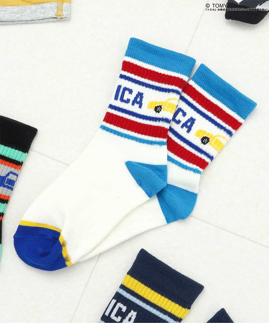 F.O.KID'S TOMICA×BREEZE 3柄ソックス