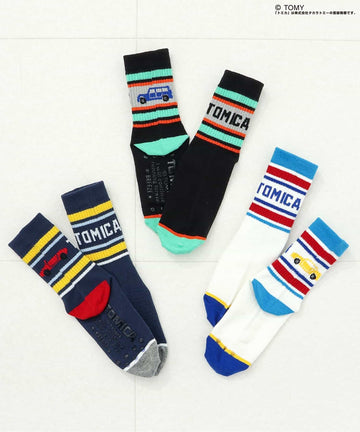 F.O.KID'S TOMICA×BREEZE 3柄ソックス