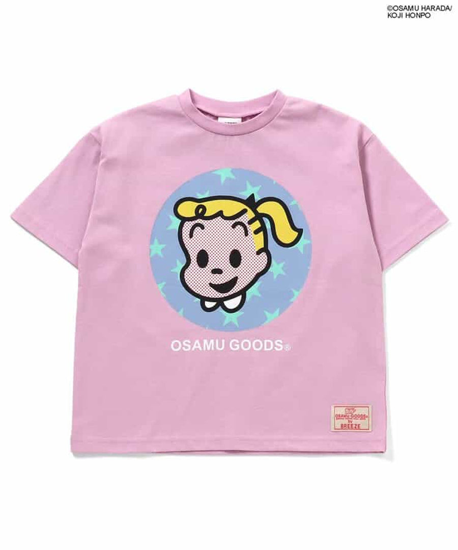 BREEZE OSAMU GOODSコラボ2柄2色Tシャツ