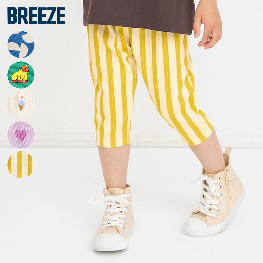 BREEZE DAISUKI総柄ライトパンツ 7分丈