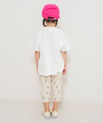 BREEZE DAISUKI総柄ライトパンツ 7分丈