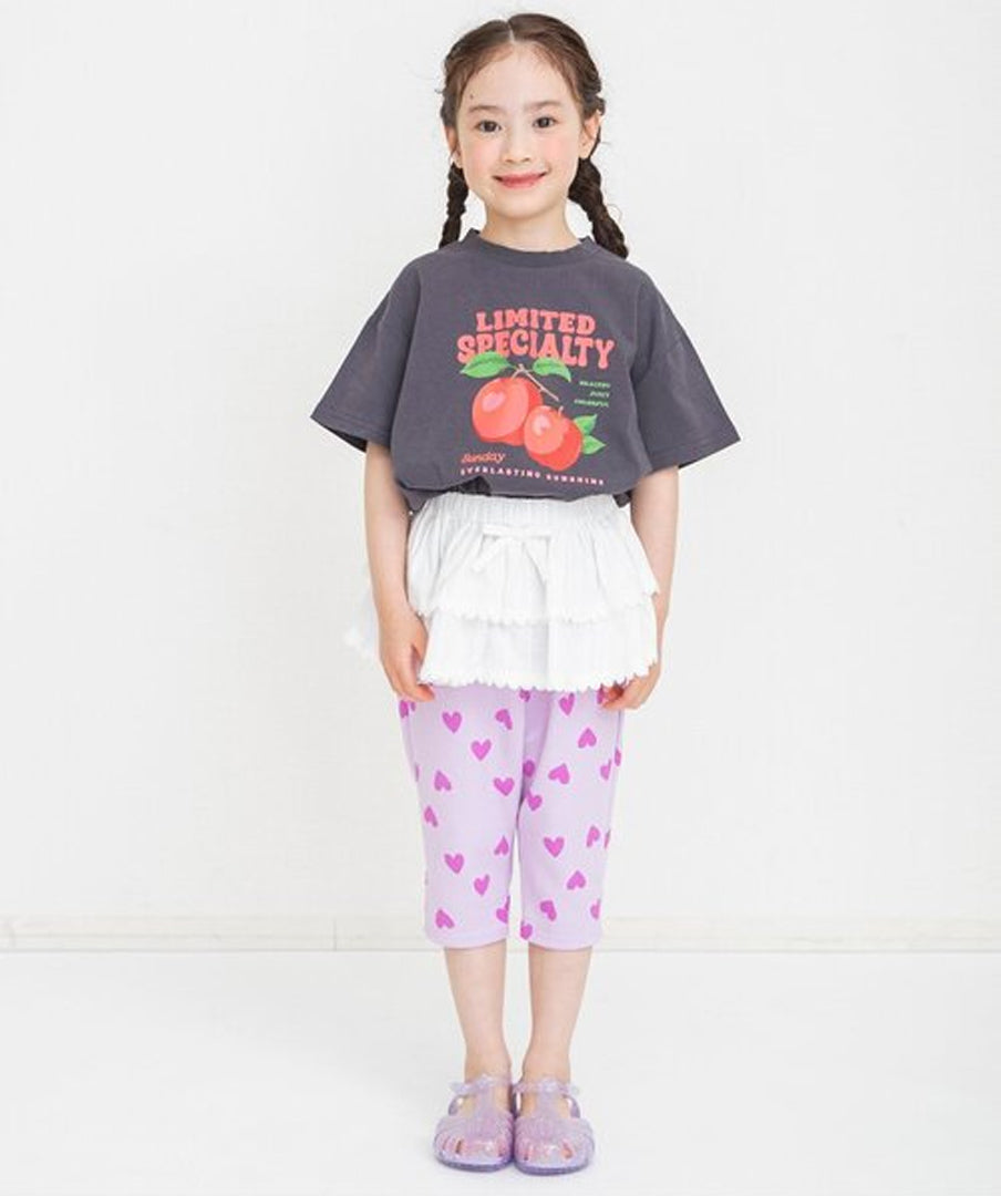 BREEZE DAISUKI総柄ライトパンツ 7分丈