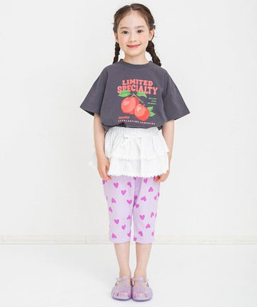 BREEZE DAISUKI総柄ライトパンツ 7分丈